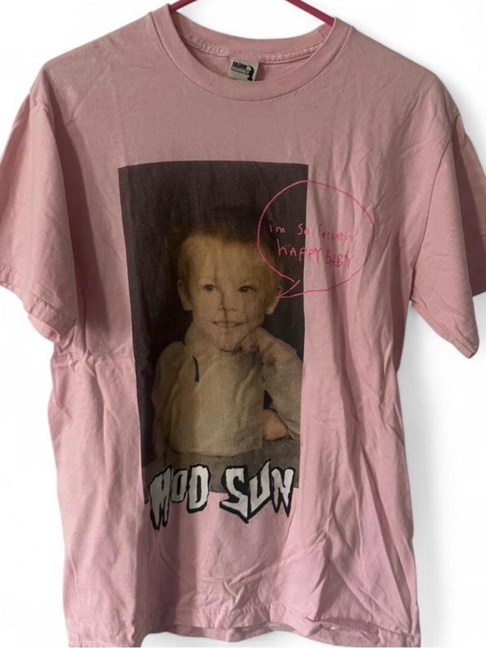 Pink Mod Sun tee